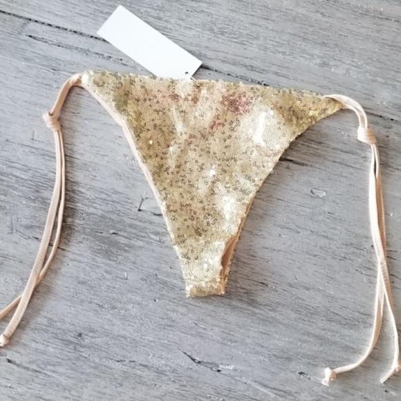 Bikini SEQUINS & RHINESTONES BIKINI 2 piece - Picture 4 of 4